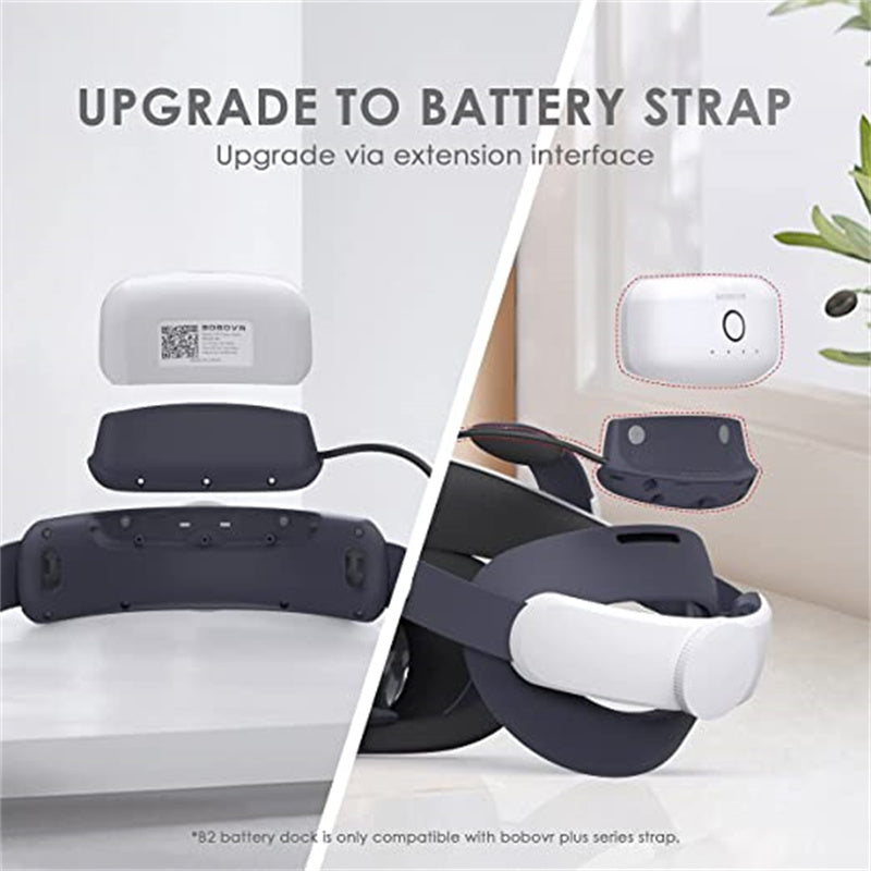 BOBOVR BD1 Battery Dock for BOBOVR M1 Plus/M2 Plus Charging Station with B2 Battery Magnetic Charging Base