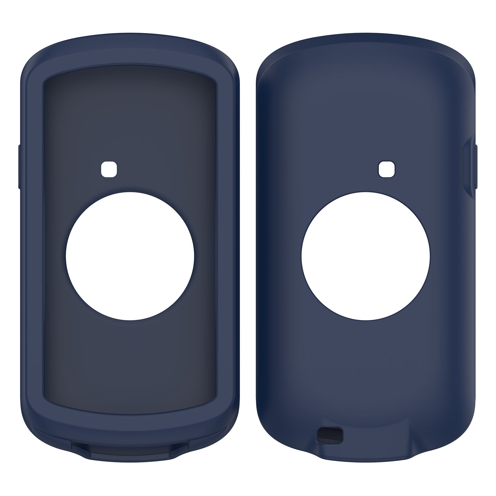 Uniqkart for Garmin Edge 1040 Scratch Resistant Soft Silicone Case Bike GPS Computer Protective Cover - Midnight Blue