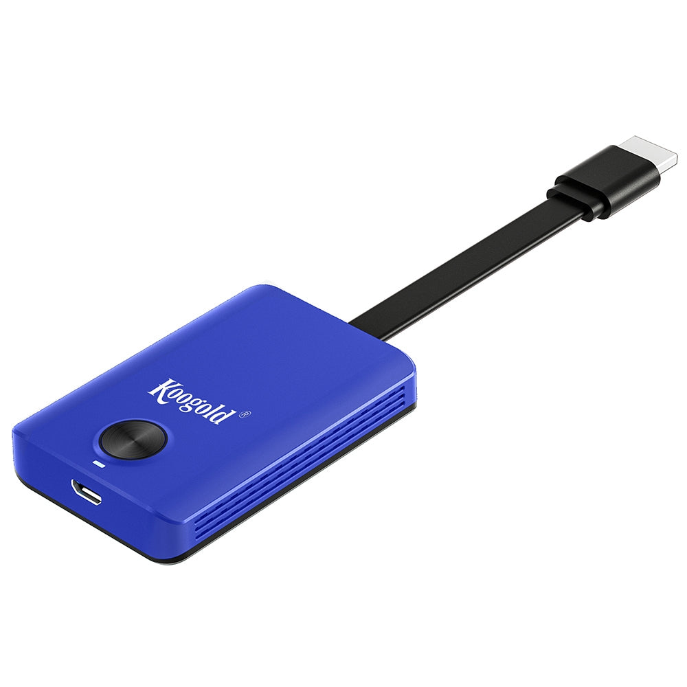 Uniqkart G13B 2.4G/5G Dual Band 1080P Wireless WiFi Push HDMI Adapter TV Projector HD Display Dongle Support YouTube