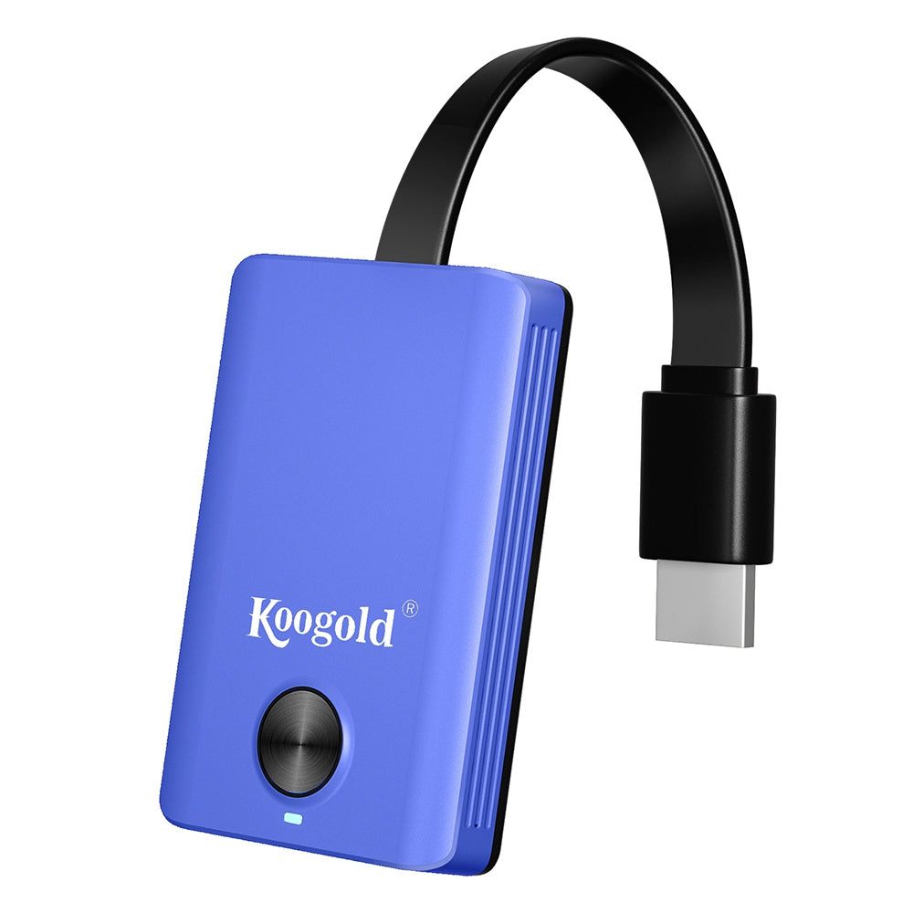 Uniqkart G13B 2.4G/5G Dual Band 1080P Wireless WiFi Push HDMI Adapter TV Projector HD Display Dongle Support YouTube