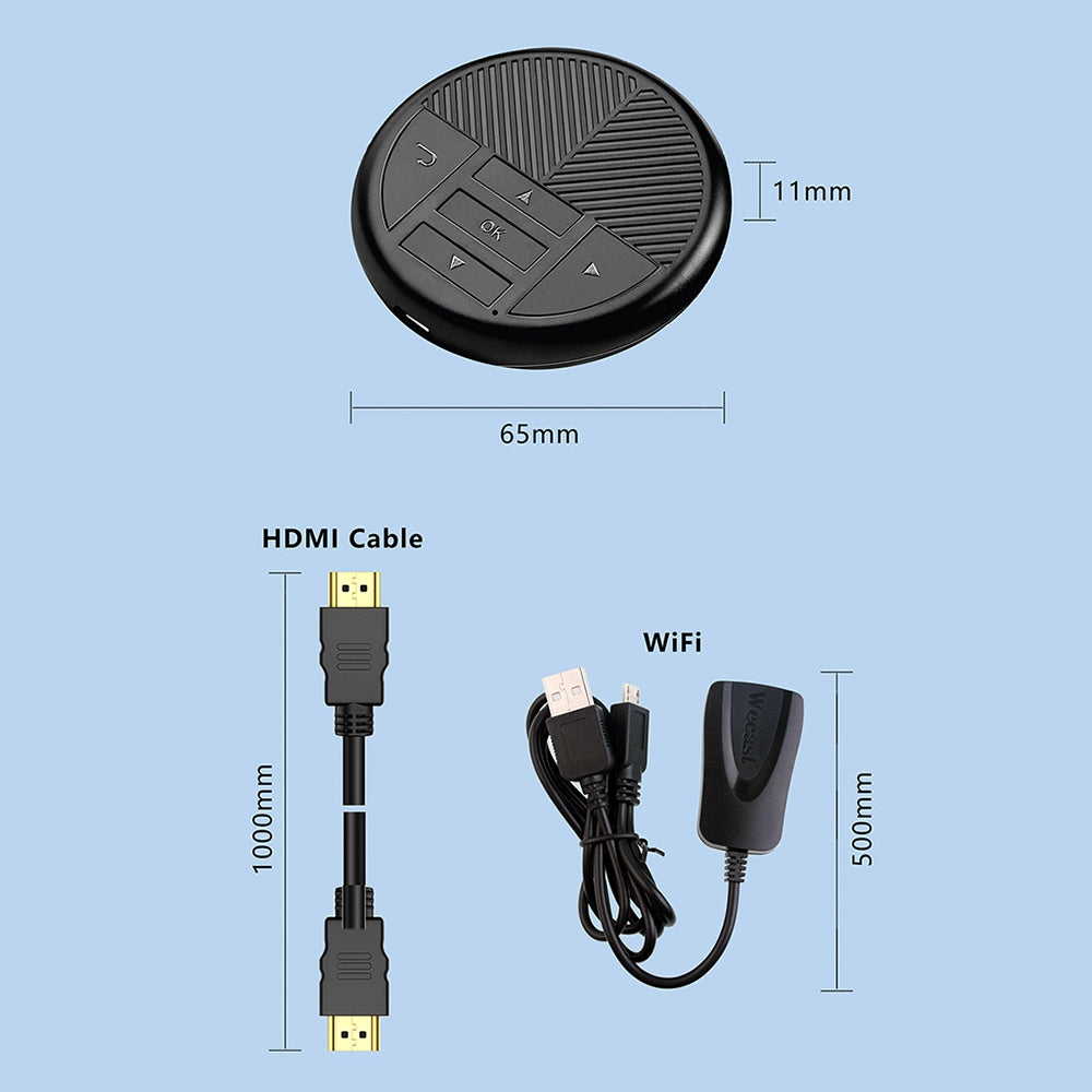 E8 Wireless WiFi Mirroring Cable HDMI Adapter TV Monitor Display Dongle Support YouTube for iOS Android Phones
