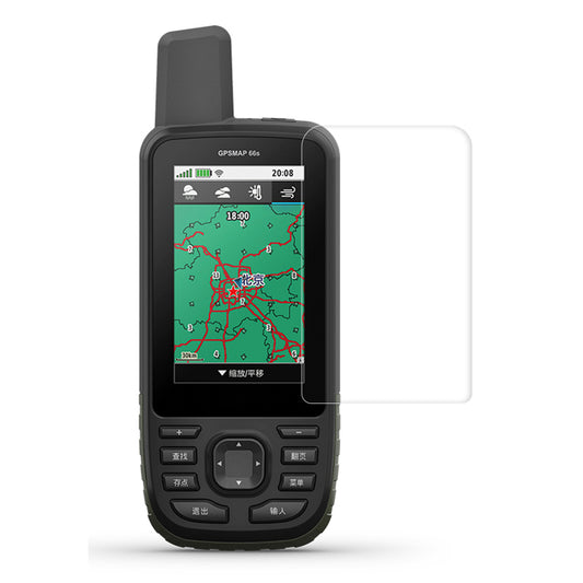 Uniqkart for Garmin GPSMAP 65 / 65S / 65ST / 64S / 64ST Soft PET Screen Protector Anti-scratch Ultra Clear Protective Film