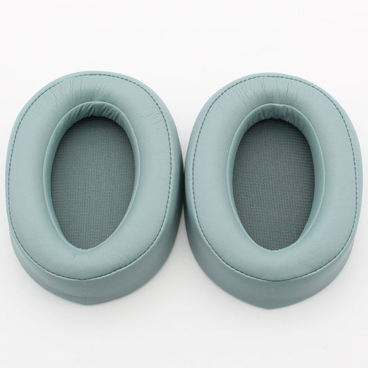 JZF-188 1 Pair  Replacement Leather Earpads Ear Cushions for Sony MDR-100ABN WH-H900N Wireless Headphone - Cyan