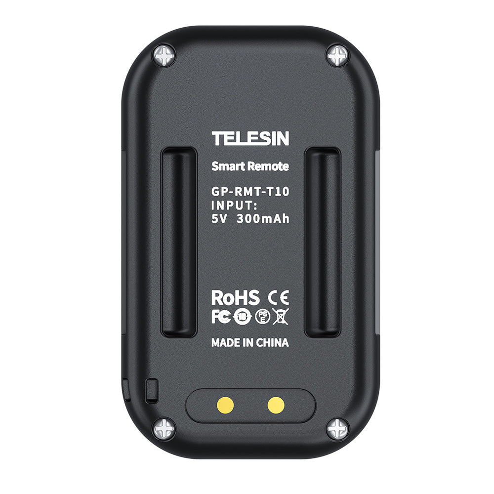 Uniqkart GP-RMT-T10 T10 80M WiFi Bluetooth Remote Controller with Display for GoPro Hero 9 / 10 / 11 / 8 / Max