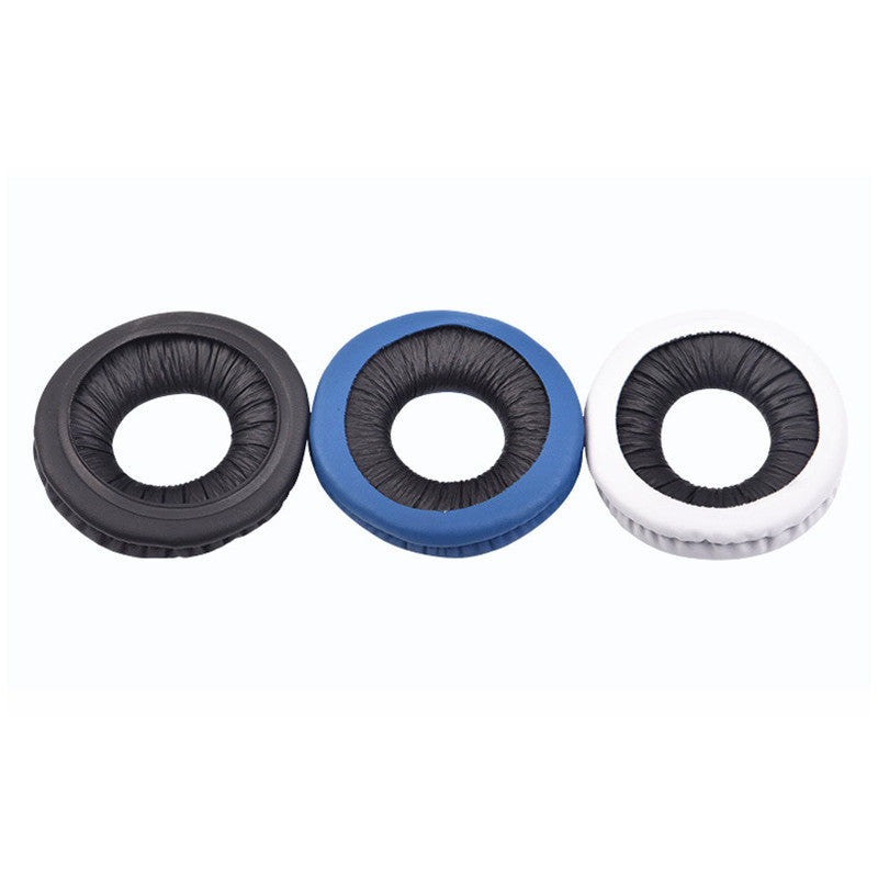 1 Pair Replacement Earpads Soft Leather Headphone Ear Cushions for Sony WH-CH500 / CH510 / ZX100 / ZX330 Headset - Black