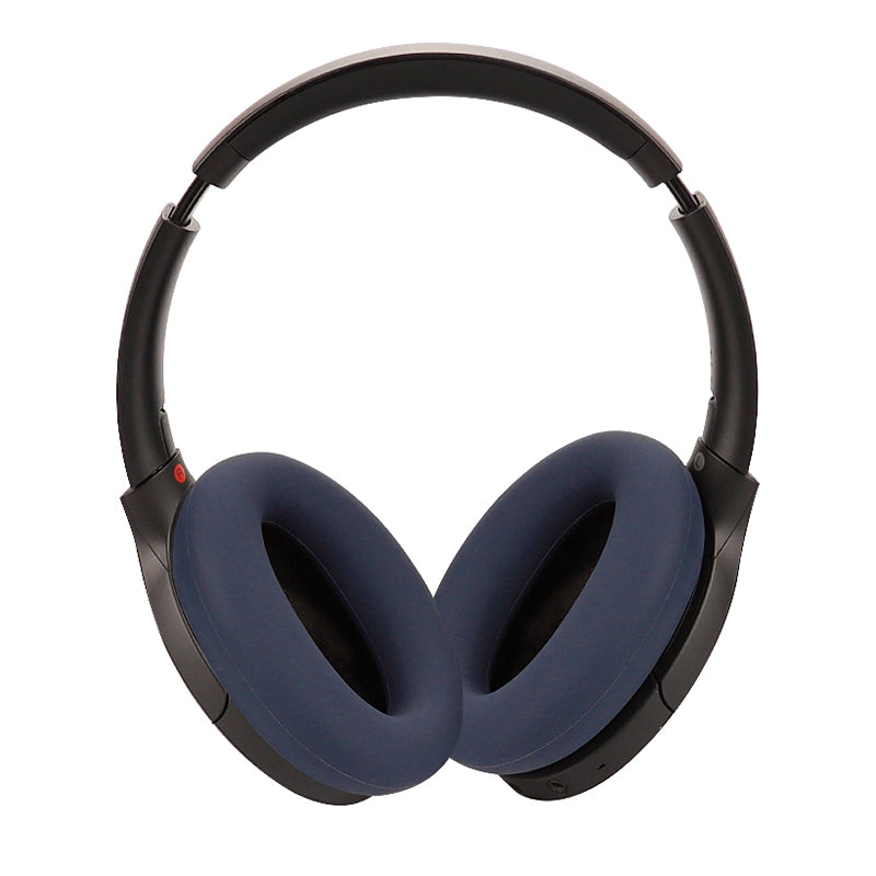 1 Pair Ear Cushions For Sony WH-H910N , Soft Silicone Headphone Earpads Replacement Cover Pad - Black