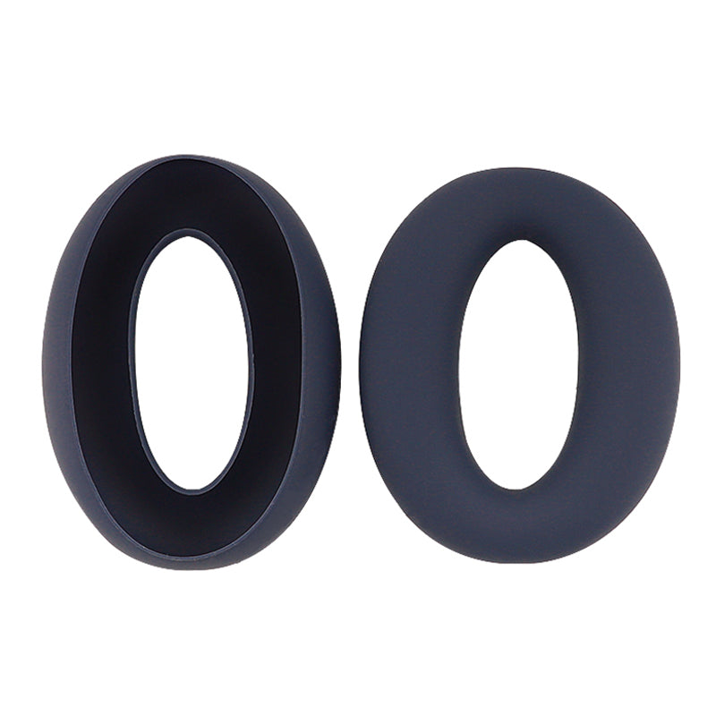 1 Pair Ear Cushions For Sony WH-H910N , Soft Silicone Headphone Earpads Replacement Cover Pad - Black
