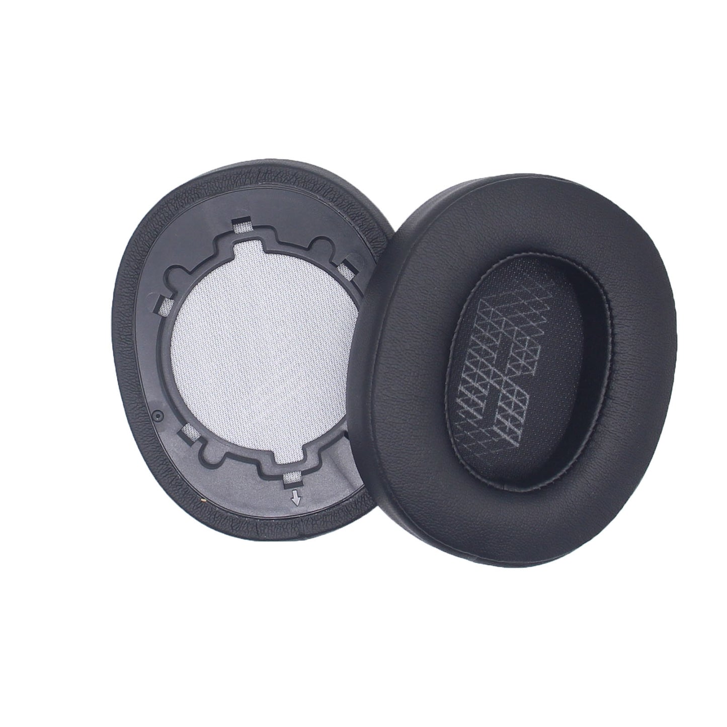 1 Pair Headphone Earpads for JBL LIVE 500BT, Replacement Soft Protein Leather Earphone Ear Cushion Pad - Black