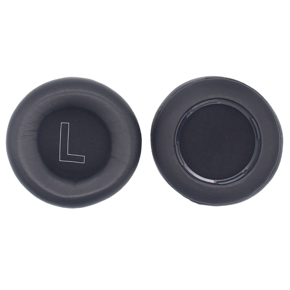 JZF-413 1 Pair For B&amp;O BeoPlay H9 3rd GEN Soft Sheepskin Leather + Sponge Headphone Earpads Cushions - Black