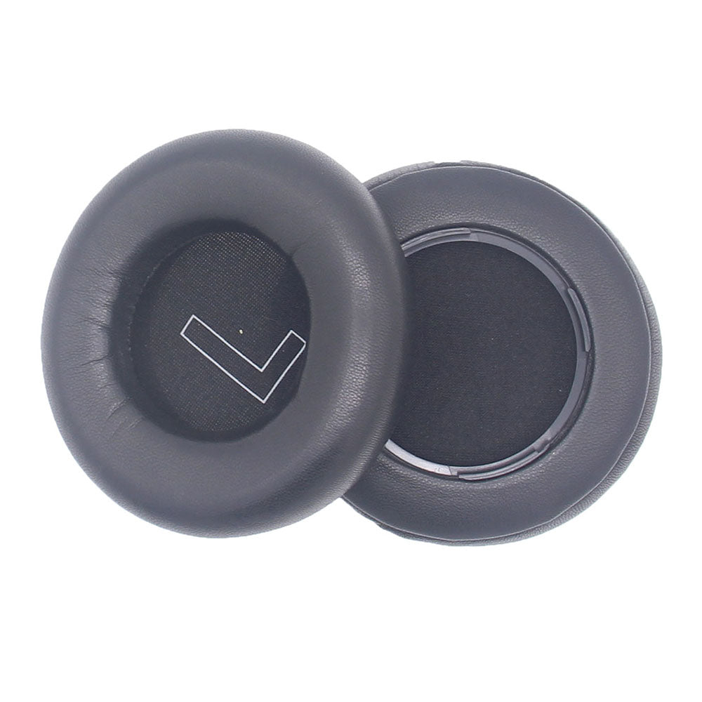 JZF-413 1 Pair For B&amp;O BeoPlay H9 3rd GEN Soft Sheepskin Leather + Sponge Headphone Earpads Cushions - Black