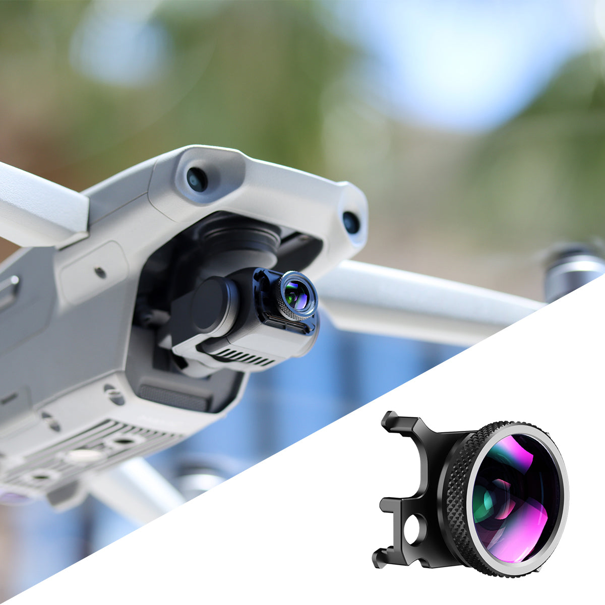 ULANZI DR-04 0.6X 100&#176; Ultra Wide Lens for DJI Mavic Air 2 Drone Accessories