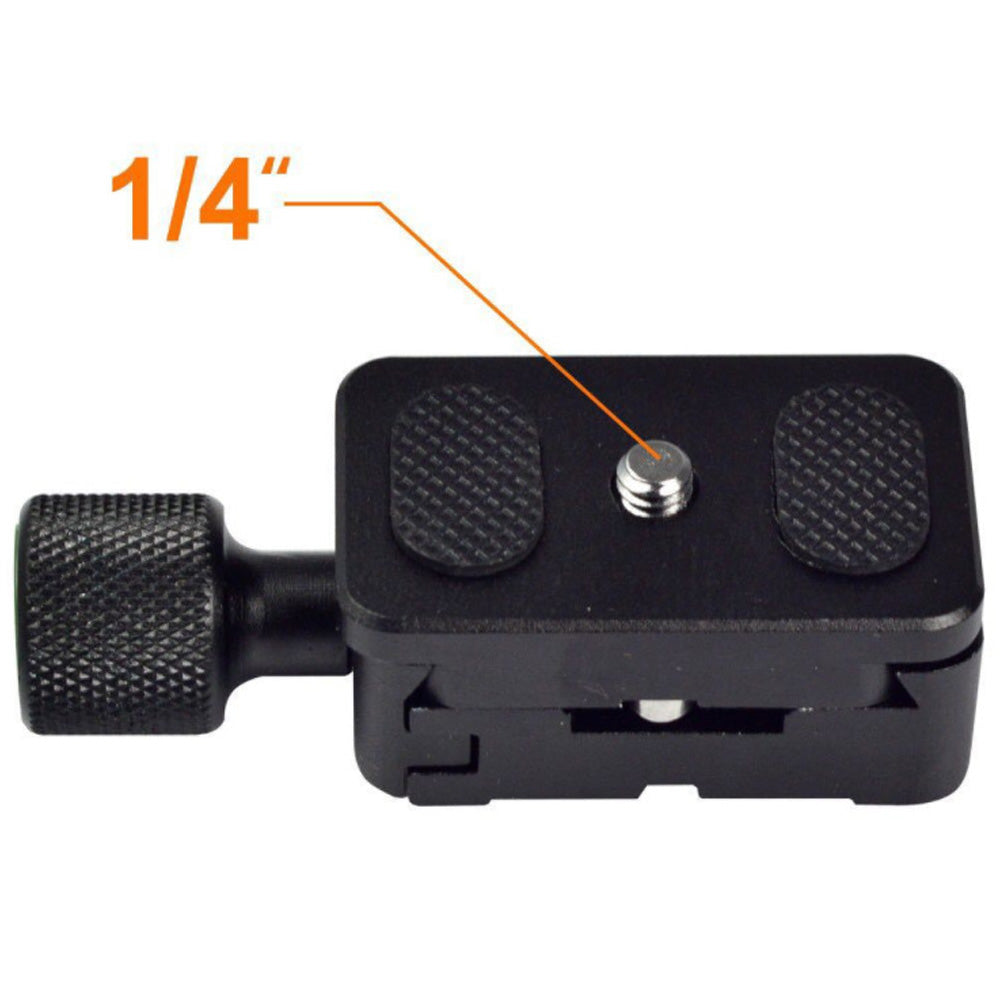 Camera Quick Release Plate 1/4 Mount Clamp Adapter Stabilizer Tripod Bracket Aluminium Alloy Holder