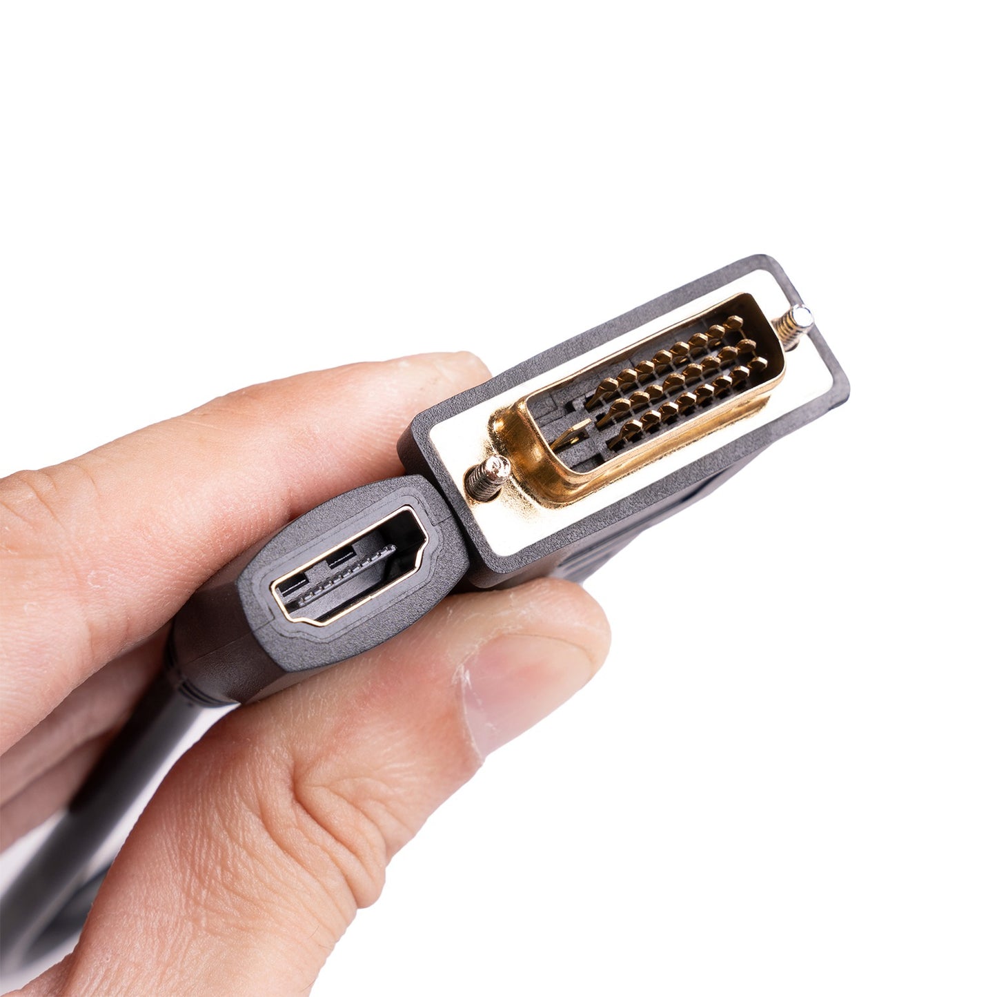 3343 DVI24+1 / DVI-D Male to HDMI Female Video Adapter Cable for PC Monitor Projector TV Box