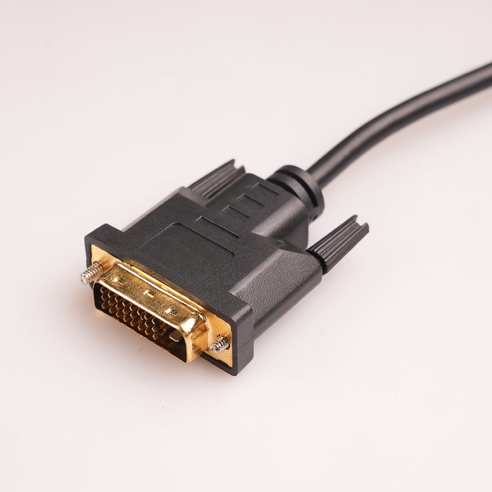 3343 DVI24+1 / DVI-D Male to HDMI Female Video Adapter Cable for PC Monitor Projector TV Box
