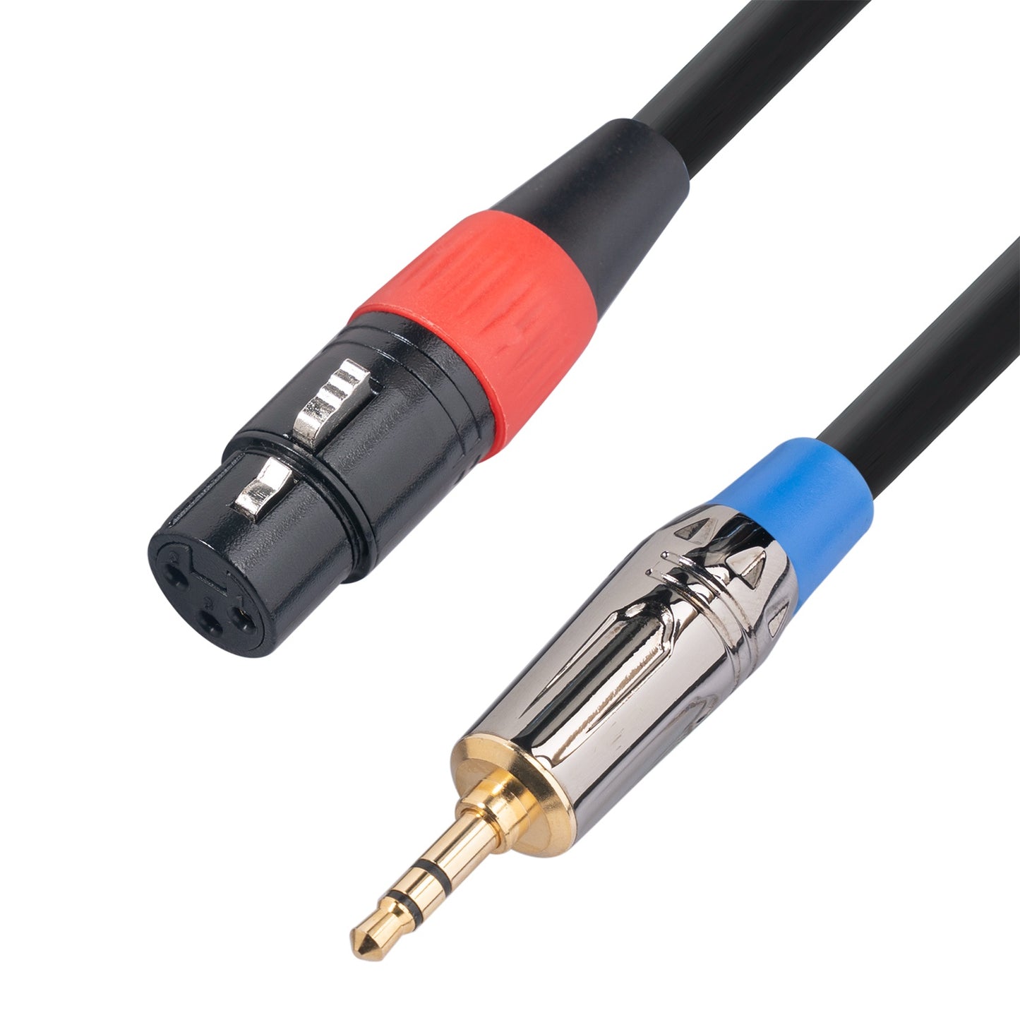 TC194BUXK107-18 1.8m Gold Plated 3.5mm Male to XLR 3Pin Female Adapter Converter Cable