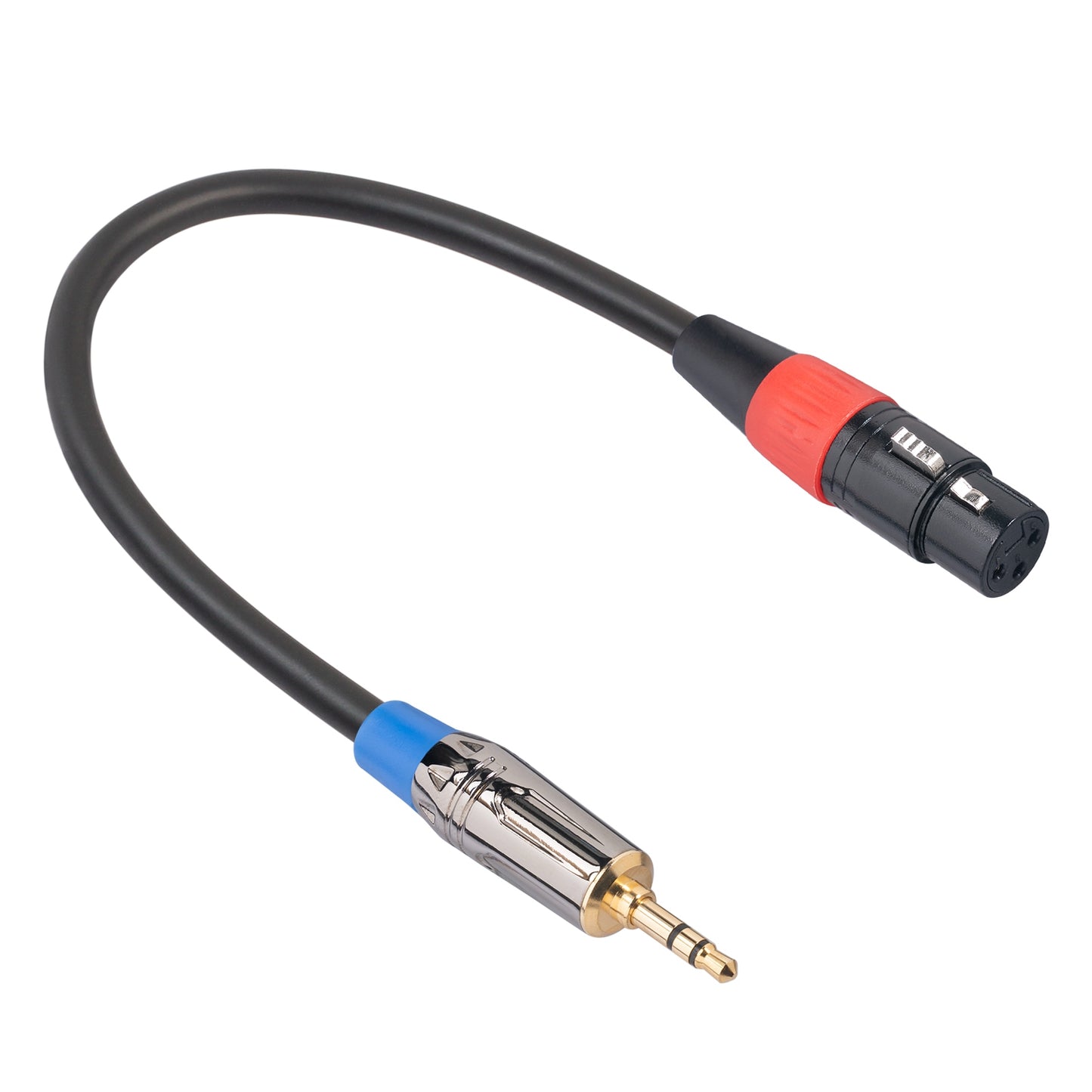 TC194BUXK107-18 1.8m Gold Plated 3.5mm Male to XLR 3Pin Female Adapter Converter Cable