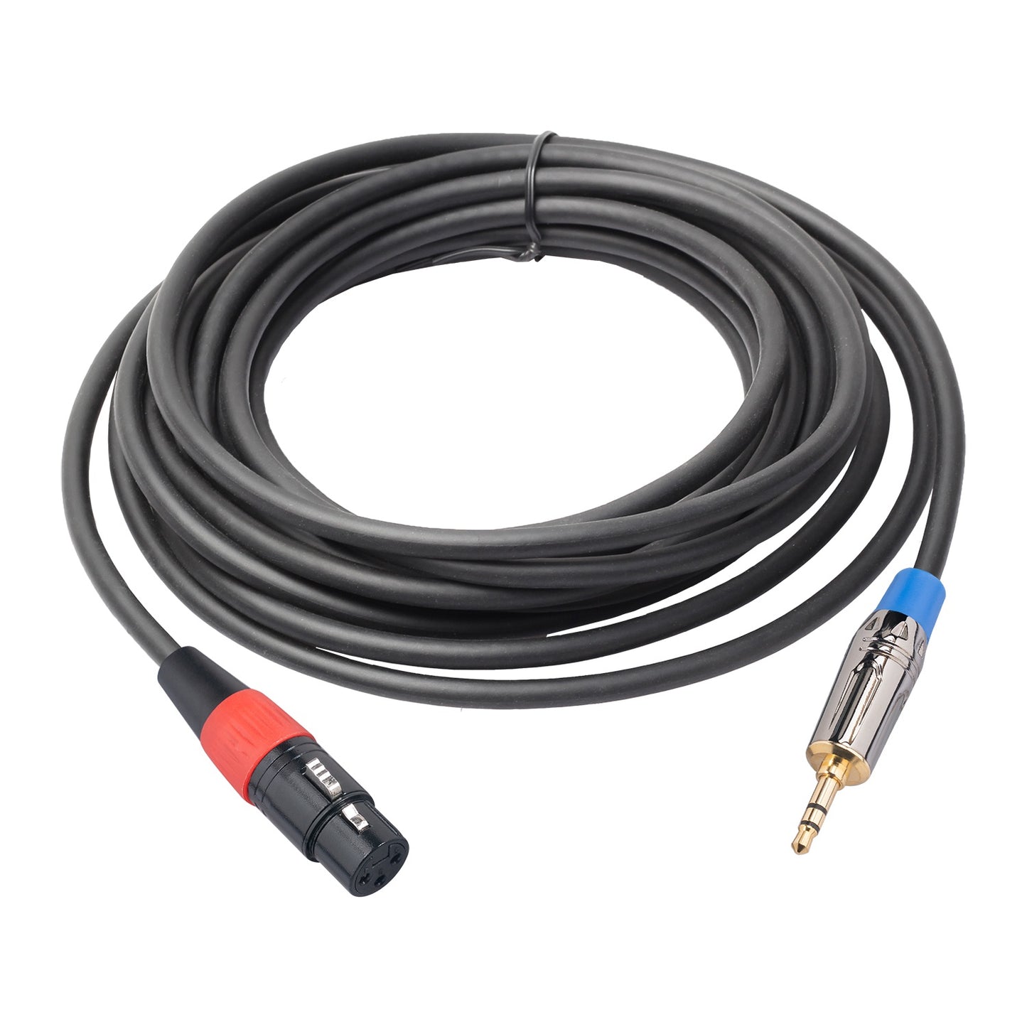 TC194BUXK107-30 3m 3.5mm Male to XLR 3Pin Female Double Shielded Wire Converter Cable