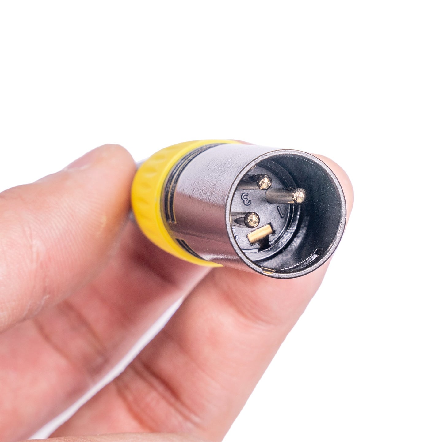 External Thread 3.5mm Male to XLR 3Pin Converter Cable for Microphone Mixing Console Camera
