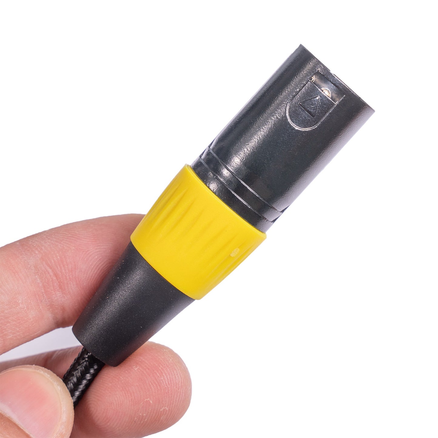 External Thread 3.5mm Male to XLR 3Pin Converter Cable for Microphone Mixing Console Camera
