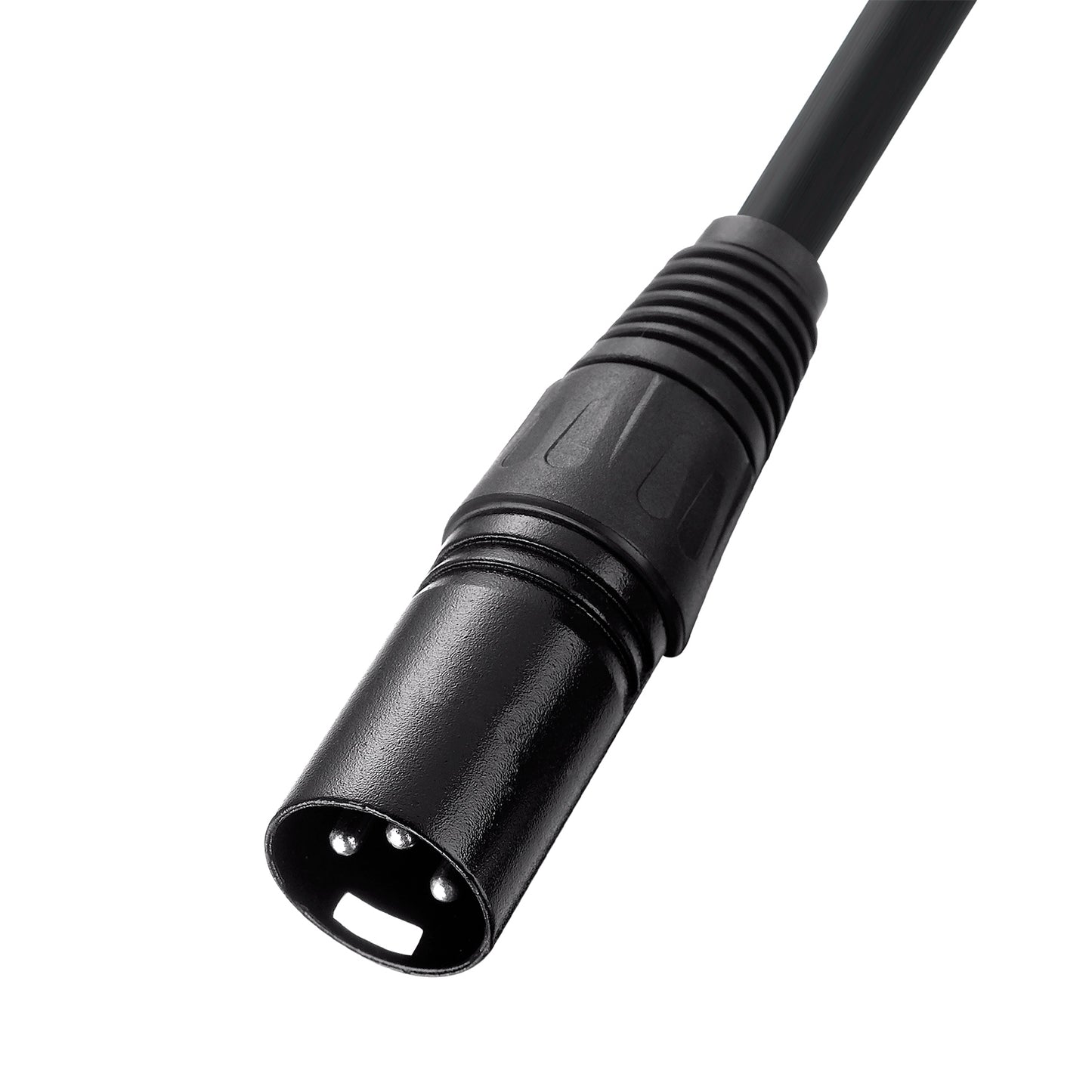 TC145BK19 5m Gold Plated 6.35mm Male to XLR Male Microphone Mixer Audio Converter Cable