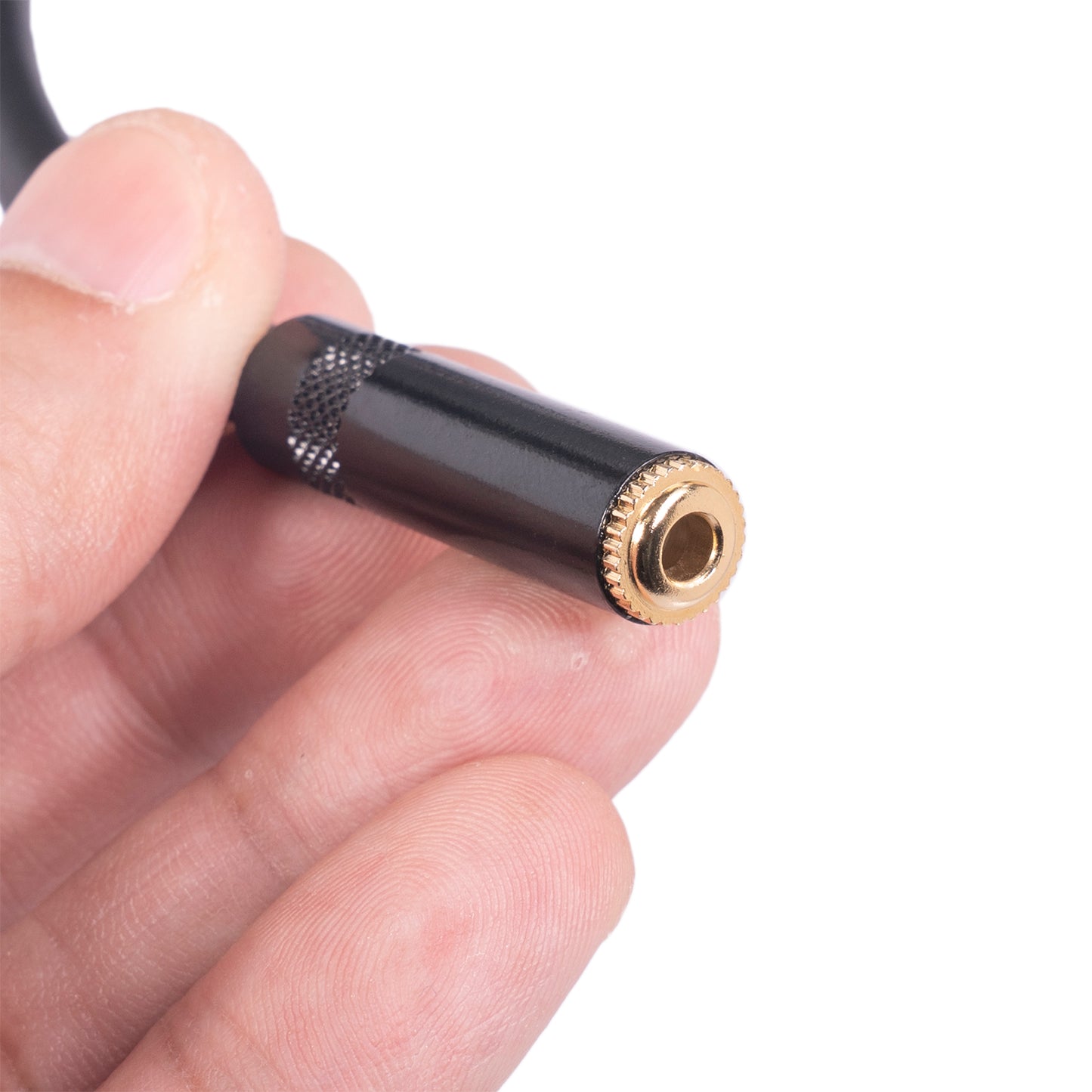 TC227YXK402-03 0.3m 3.5mm Female to Dual XLR 3 Pin Male Audio Cable AUX Converter Cord
