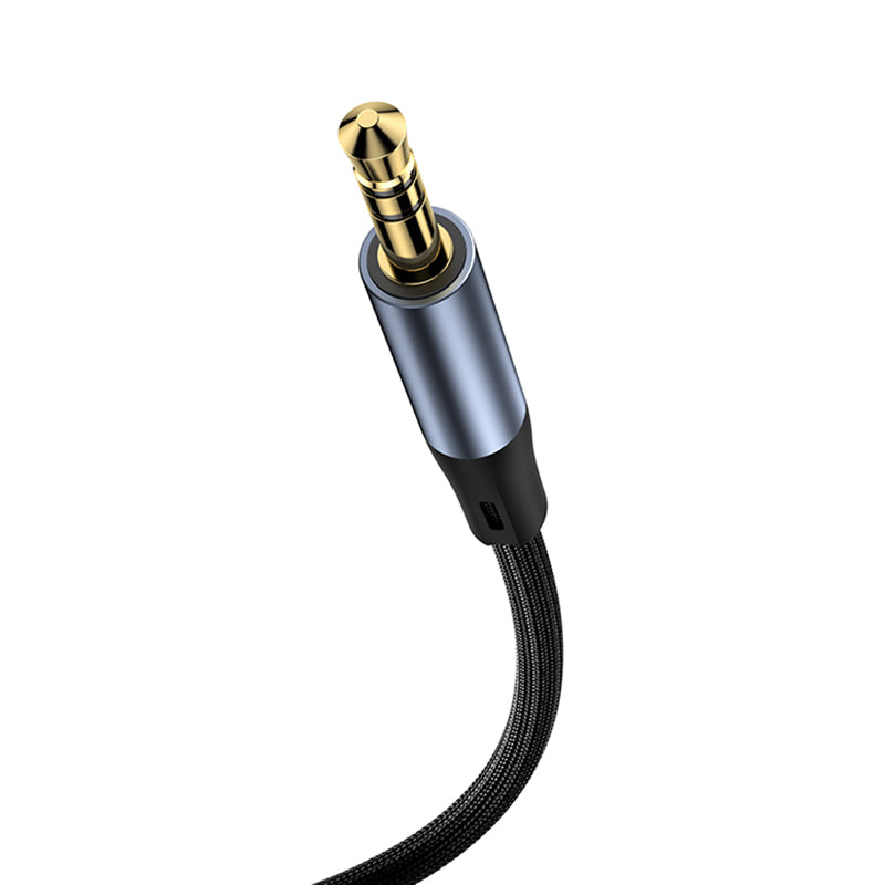 Uniqkart YAU39 3.5mm Stereo Audio Cable Extension Cord 1m Long AUX Male to Male Cable for Headphones Home / Car Stereo System