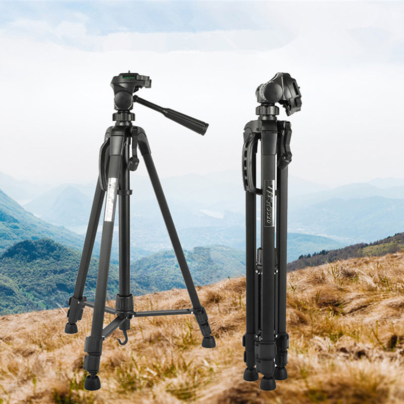 WEIFENG 3520 Aluminum Alloy with Three-way Panel Ball Head Tripod for Canon Nikon Sony SLR (with Maximum Load of 3kg)