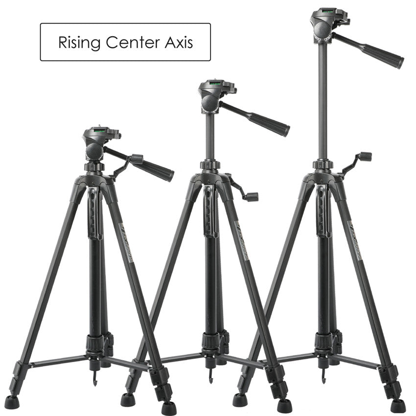 WEIFENG 3520 Aluminum Alloy with Three-way Panel Ball Head Tripod for Canon Nikon Sony SLR (with Maximum Load of 3kg)