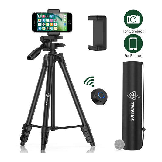 WONEW ZJ20 Camera Phone Universal Tripod Mount with Bluetooth Remote for Photography Live Broadcast