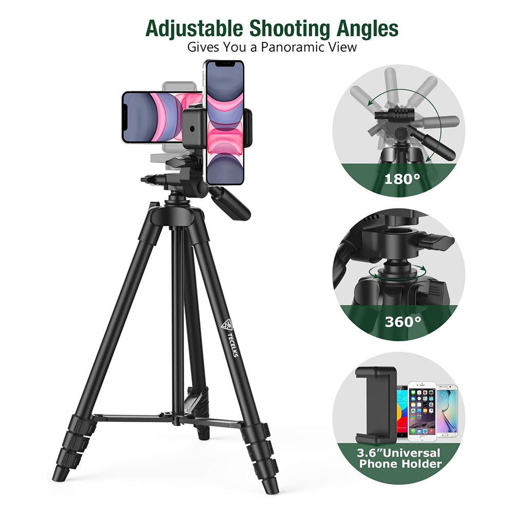 WONEW ZJ20 Camera Phone Universal Tripod Mount with Bluetooth Remote for Photography Live Broadcast