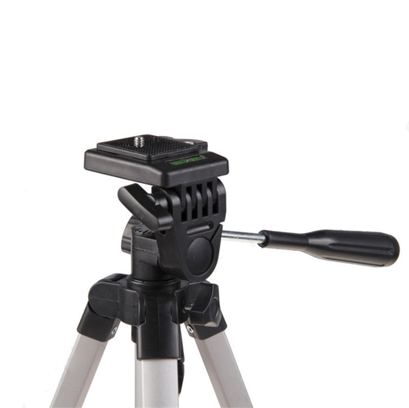 WT-330A Aluminum Alloy Tripod with 1/4&quot; Screw Quick Release Plate for DSLR Camera Camcorder