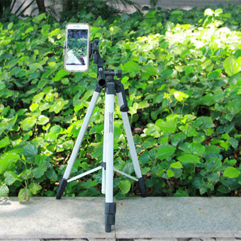 WT-330A Aluminum Alloy Tripod with 1/4&quot; Screw Quick Release Plate for DSLR Camera Camcorder