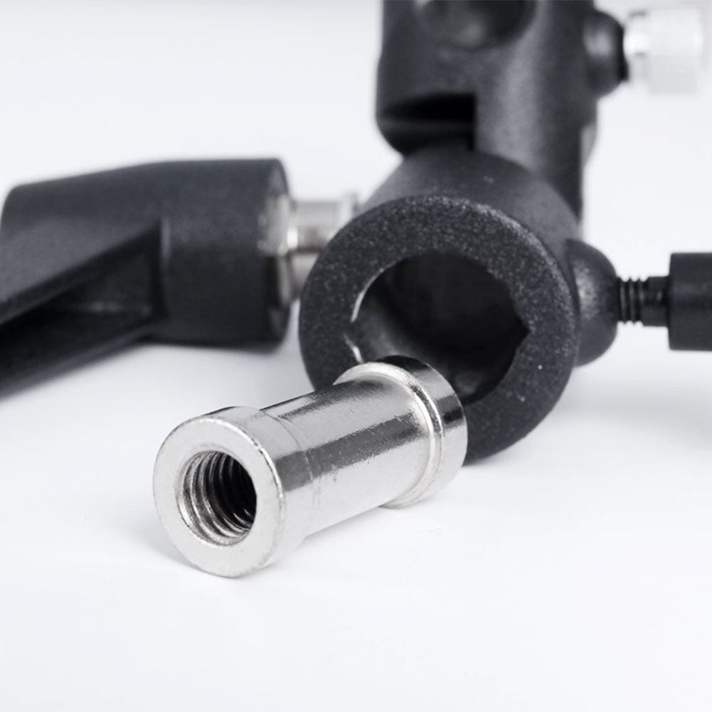 H Type Hot Shoe Flash Bracket Umbrella Holder Light Stand for Camera