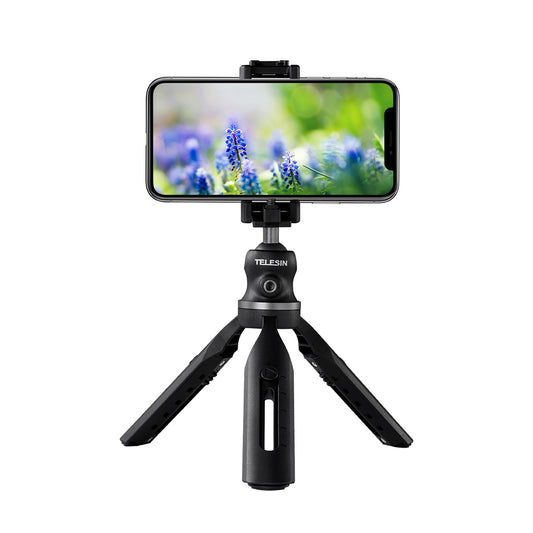 TELESIN TE-TRP-003 360&#176; Rotation Portable Telescopic Tripod for Cell Phone SLR Action Camera