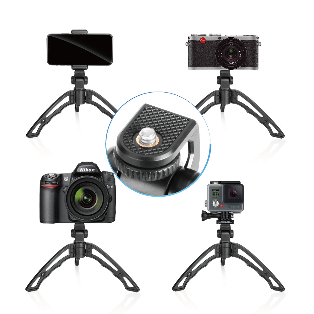 Apexel APL-JJ04 Desktop Anti-Shake Handheld Mini Tripod Selfie Stick Monopod Stand for Mobile Phone Camera