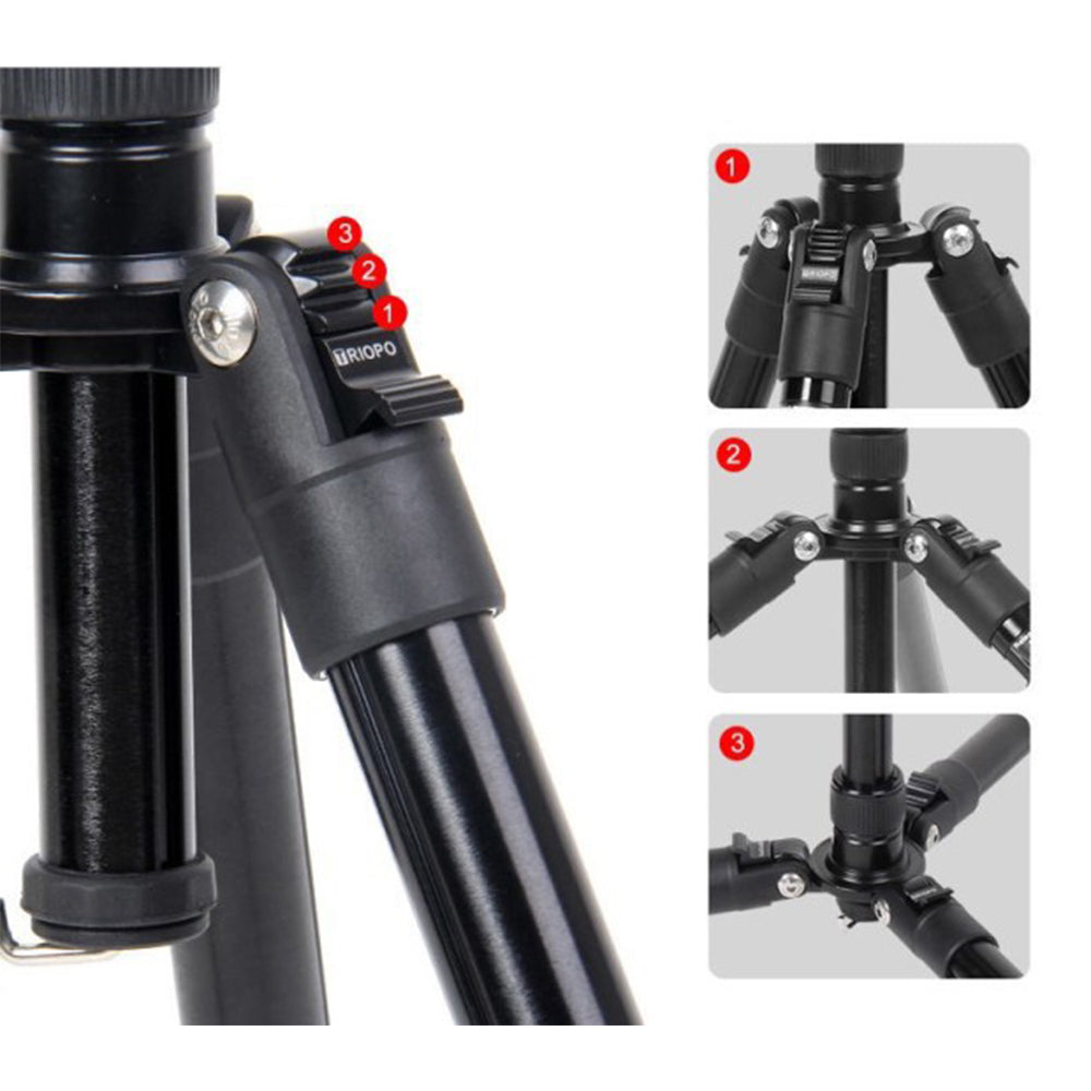 Uniqkart K2808+HY-350 Heavy Duty Tripod Kit with Damping Hydraulic Video Pan Tilt Head for Camera Camcorder