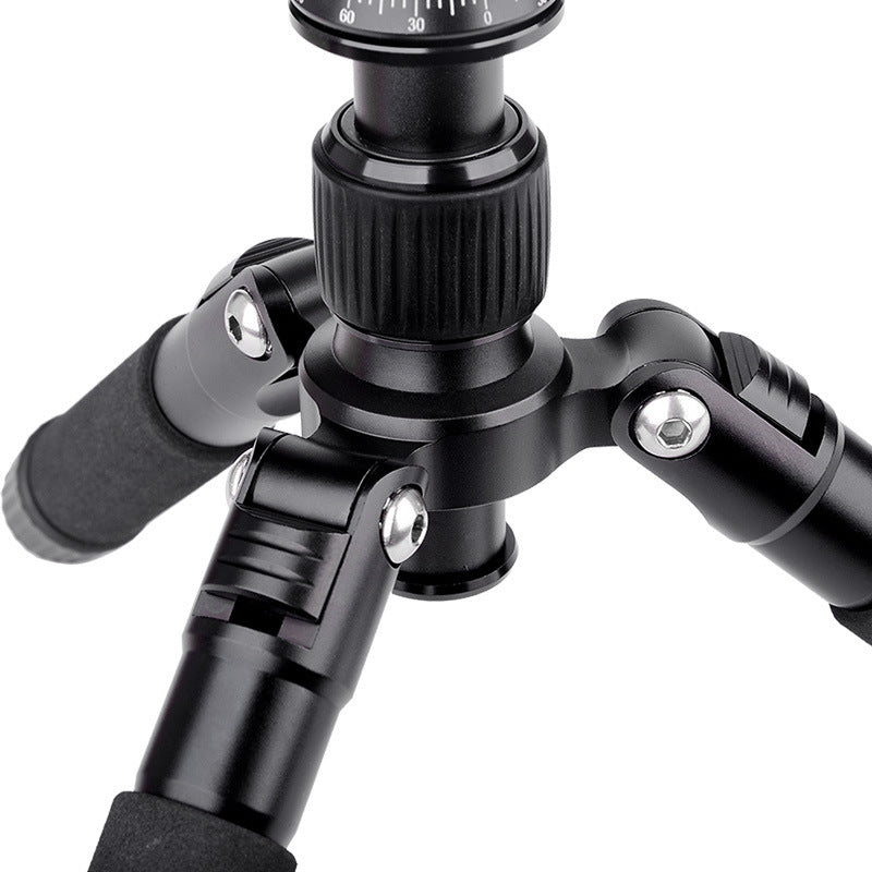 XILETU FM5S Portable Tripod Tabletop Stand with 360 Degree Ball Head for DSLR Camera and Smartphone