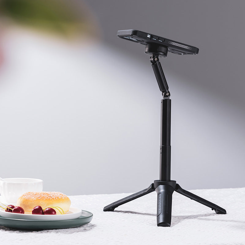 Uniqkart O-LOCK Quick Release Telescopic Desktop Phone Holder Tripod Adjustable Cell Phone Support Stand