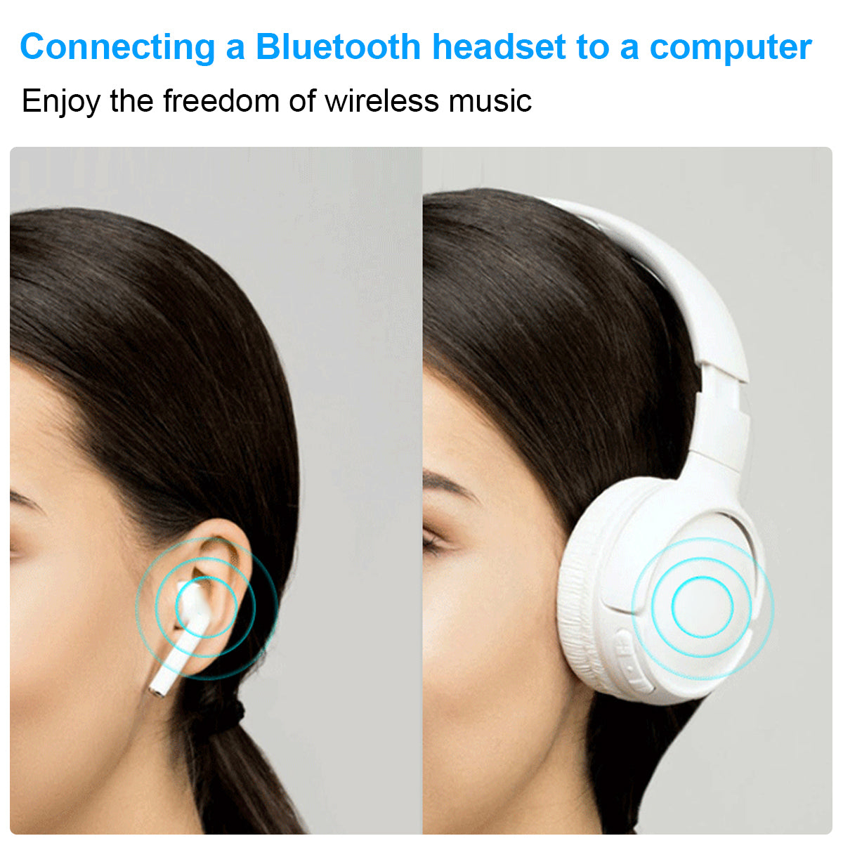 B-001 Bluetooth 5.3 USB Adapter Receiver Transmitter Wireless Dongle for PC Bluetooth Headset Speaker Mouse