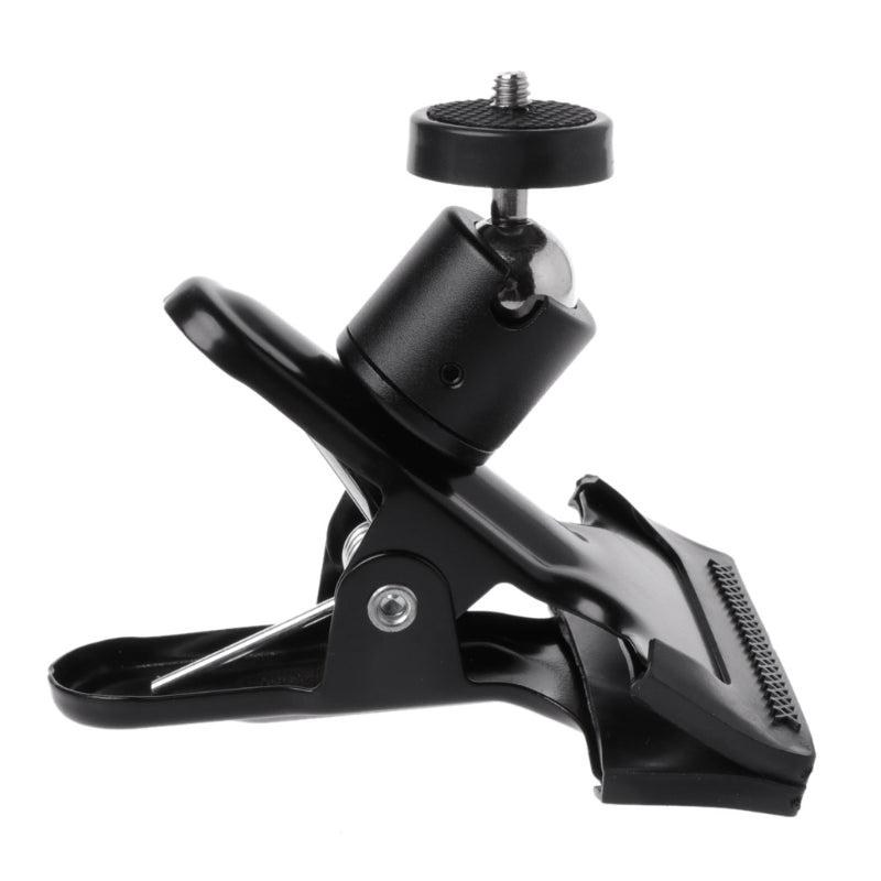 Universal Metal Standard Ball Clamp Fixture Bracket with 1/4 Screw for Camera Flash Photography Bracket