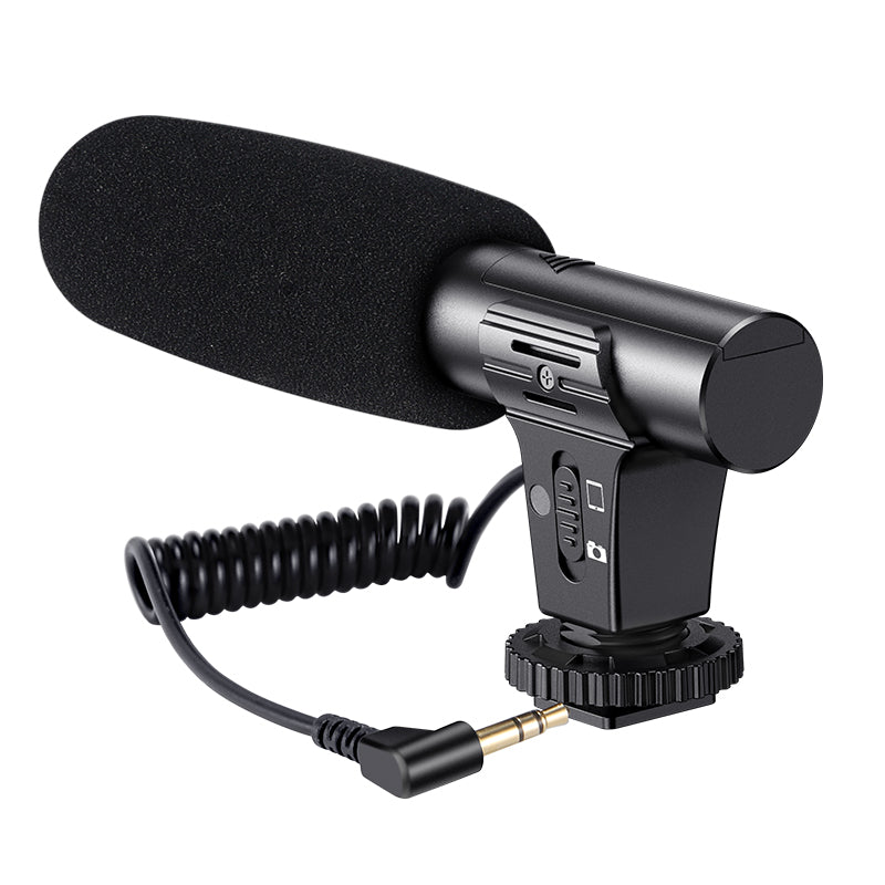 KIT-01LM Tripod Phone Holder Fill Light Microphone Kit Vlog Live Streaming Kit Extend Tripod Vertical Shooting