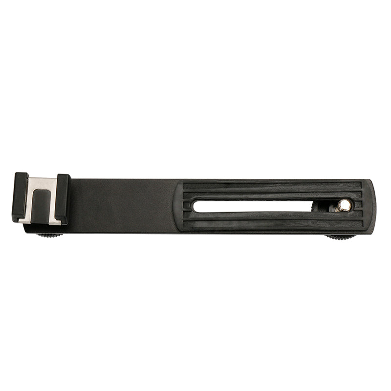 Aluminum Alloy External Flash Dual Head Crossbar Bracket Photographic Accessory
