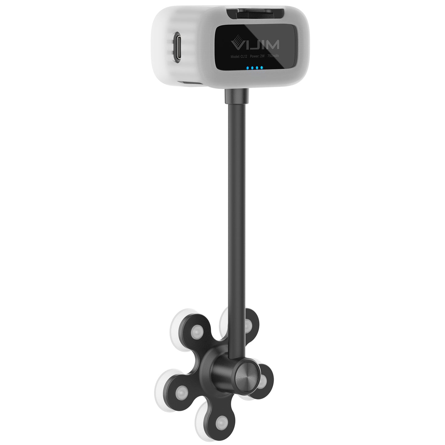 VIJIM CL12 Video Conference Light with Suction Cup Adjustable LED Video Lamp Webcam Light for Livestream Youtube
