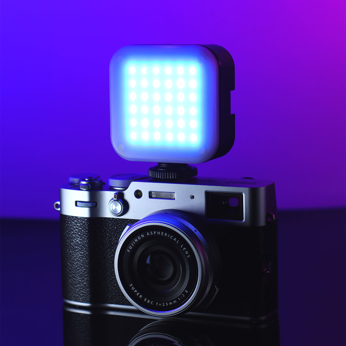 Uniqkart U-Bright Mini LED Video Light 2700-6500K Dimmable Photographic Lighting Vlog Fill Light