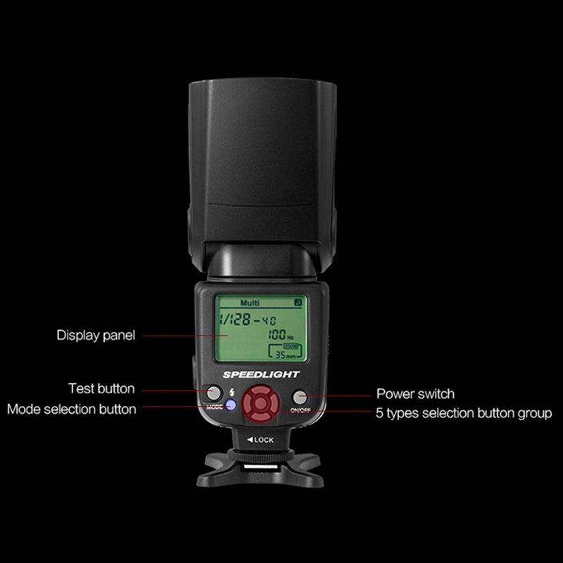 Uniqkart TR-950 II Flash Light Speedlite Flash Trigger for Shooting Photography
