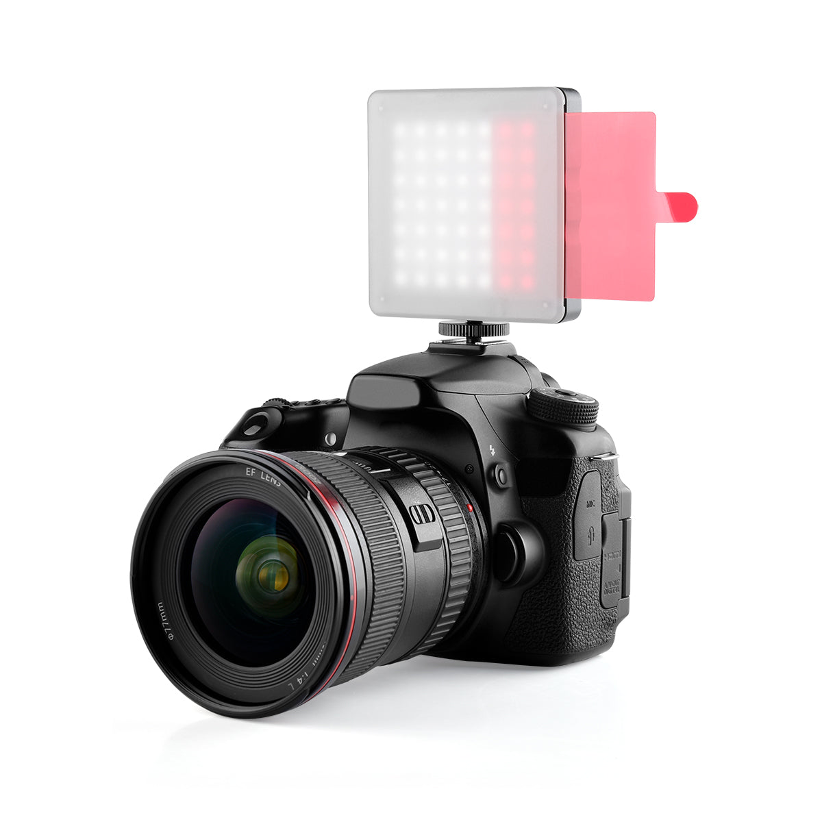 Yelangu LED49 Portable Photography Video Light Live Broadcast Touch Control Fill Light with  4 Color Platform