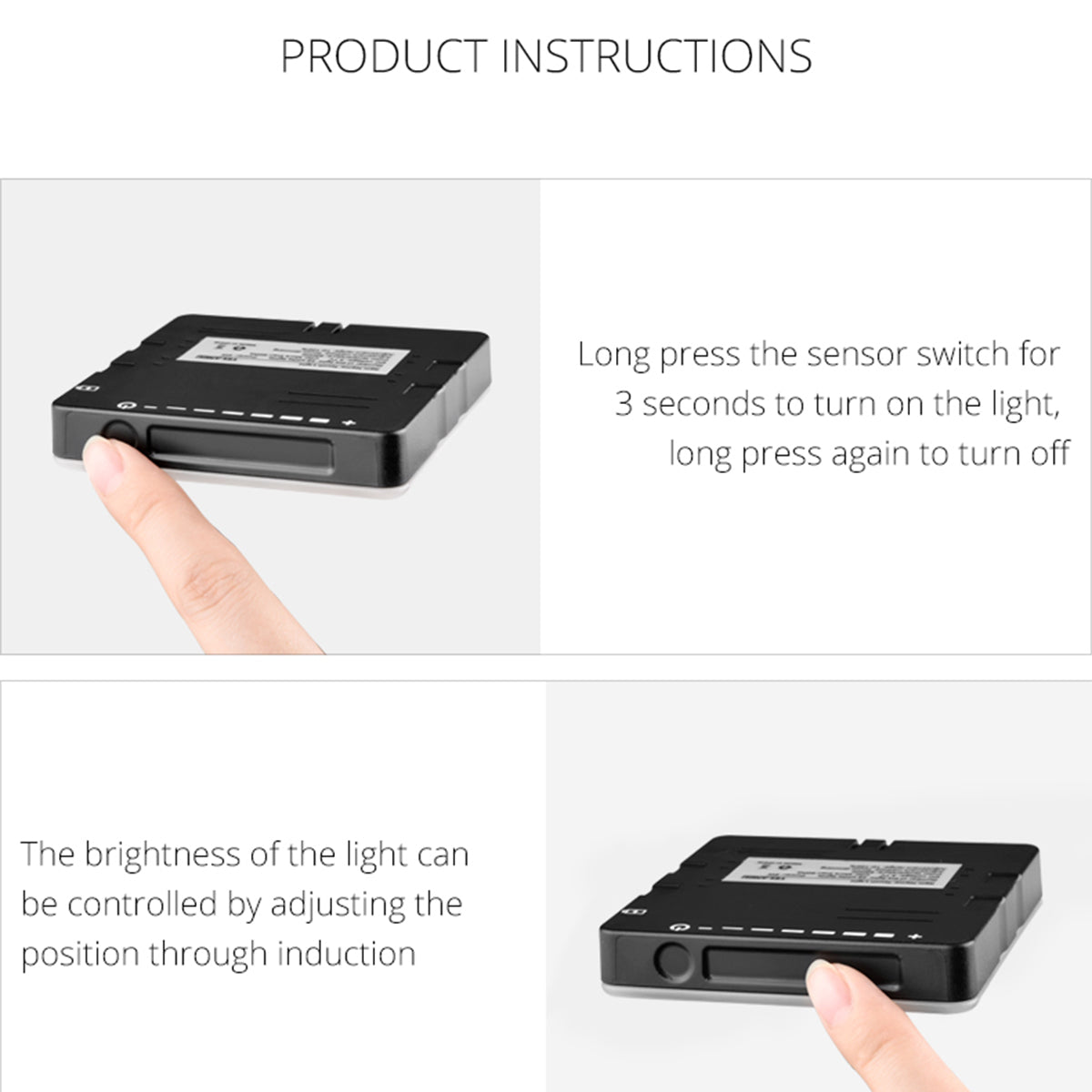 Yelangu LED49 Portable Photography Video Light Live Broadcast Touch Control Fill Light with  4 Color Platform
