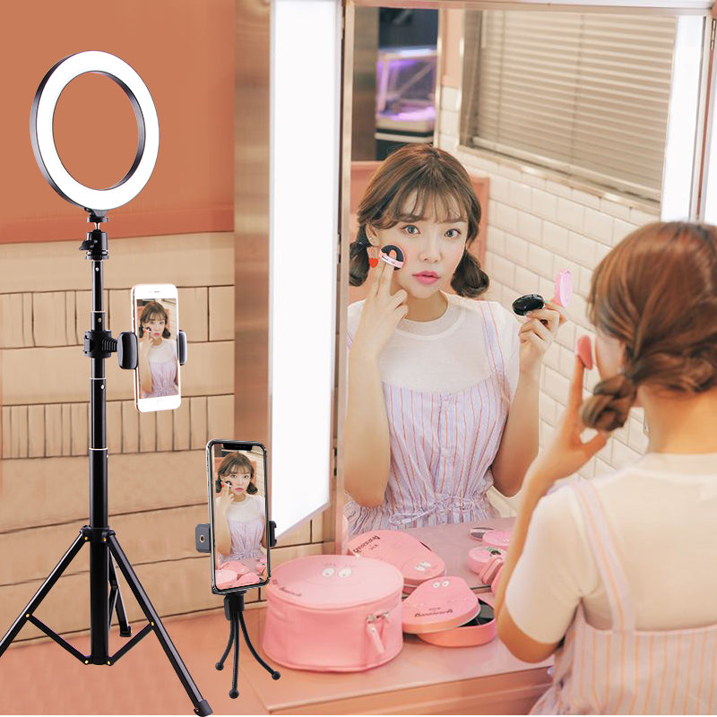 T9 Ring Photography Fill Light Set [Ring Light+Tripod Stand+Phone Bracket+Bluetooth Remote Controller]
