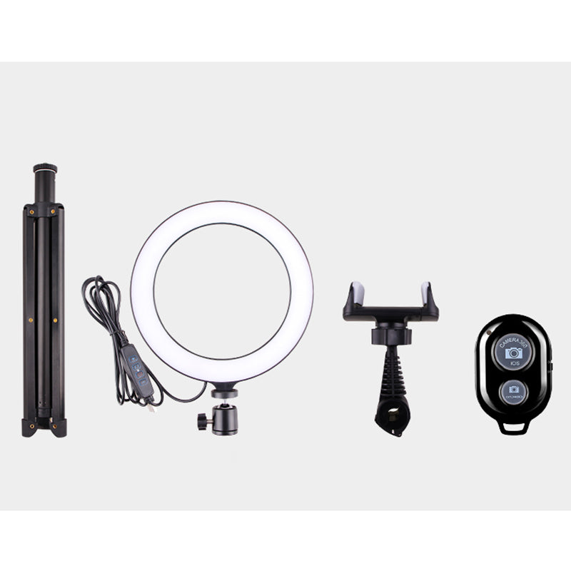T9 Ring Photography Fill Light Set [Ring Light+Tripod Stand+Phone Bracket+Bluetooth Remote Controller]