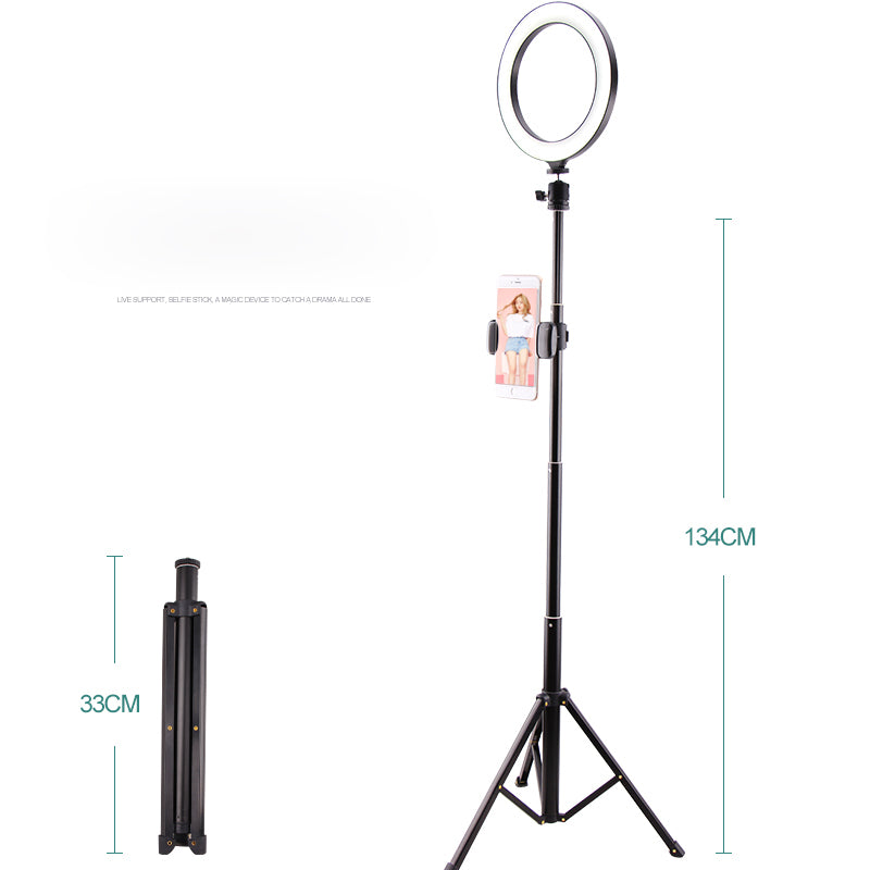 T9 Ring Photography Fill Light Set [Ring Light+Tripod Stand+Phone Bracket+Bluetooth Remote Controller]